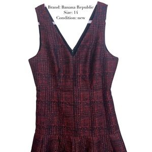 Banana Republic Red Dress, 14